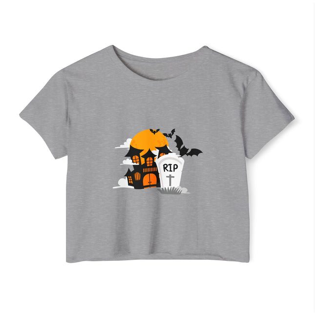 Halloween-Festival-Crop-Top für Damen