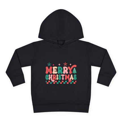 Christmas themed Toddler Pullover Fleece Hoodie