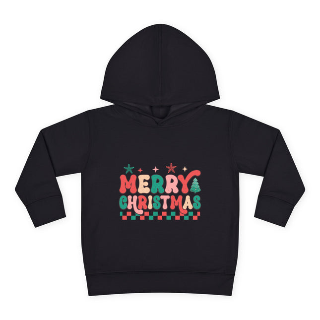 Christmas themed Toddler Pullover Fleece Hoodie