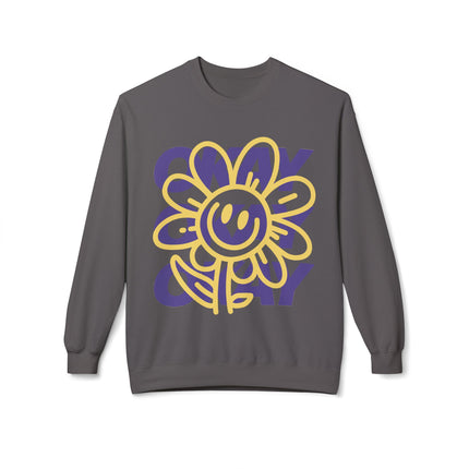 Unisex-Sweatshirt mit Rundhalsausschnitt aus mittelschwerem Softstyle-Fleece