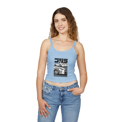 Auto-Enthusiasten Themen Damen Spaghetti Strap Tank Top 