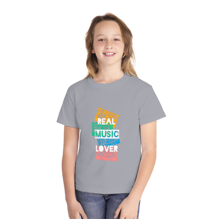 Typography themed Youth Midweight Tee