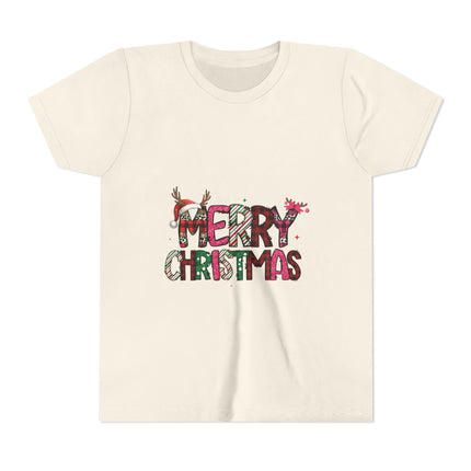 Kurzärmeliges T-Shirt für Jugendliche mit Weihnachtsmotiv