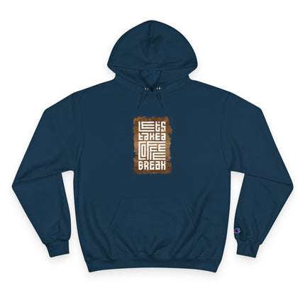 Typography themed Champion Hoodie