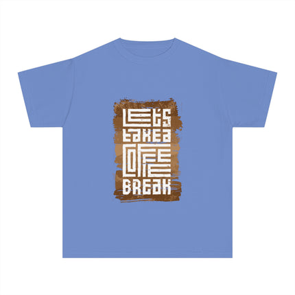 Typography themed Youth Midweight Tee