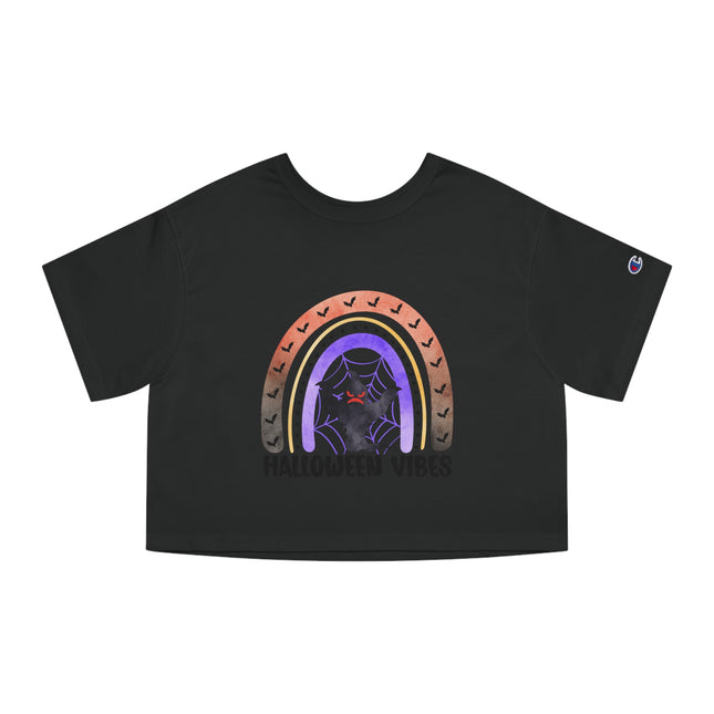 Halloween themed Champion Women's Heritage Cropper T-Shirt