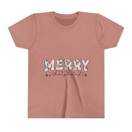 Christmas themed Youth Short Sleeve Tee