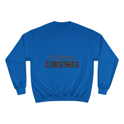 Christmas themed Champion Sweatshirt