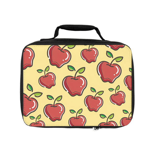 Lunchtasche mit süßem Apfelmuster-Design 