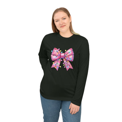 Christmas themed Unisex Performance Long Sleeve Shirt