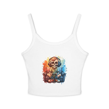 Halloween-Themen Damen Spaghetti Strap Tank Top 