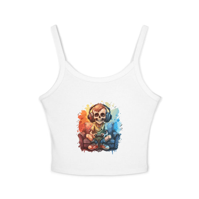 Halloween-Themen Damen Spaghetti Strap Tank Top 