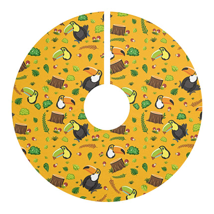 Cute Birds Pattern design themed Christmas Tree Skirts
