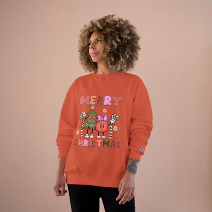 Christmas themed Champion Sweatshirt