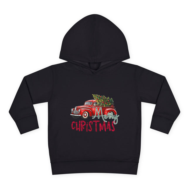 Christmas themed Toddler Pullover Fleece Hoodie