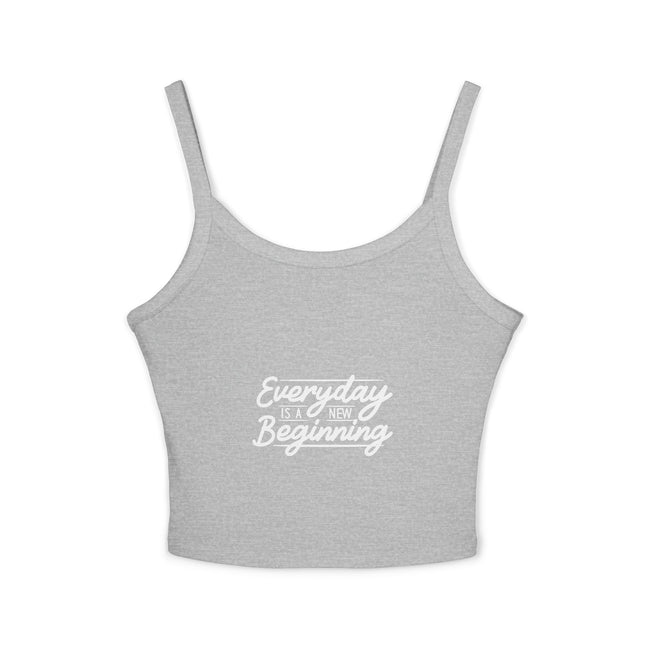 Typografie Themen Damen Spaghetti Strap Tank Top 