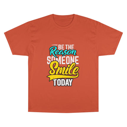 Champion-T-Shirt mit Typografie-Motiv