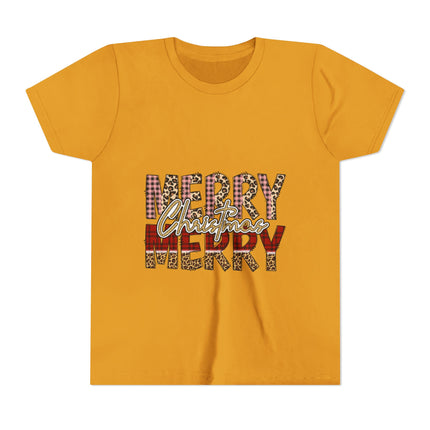 Christmas themed Youth Short Sleeve Tee