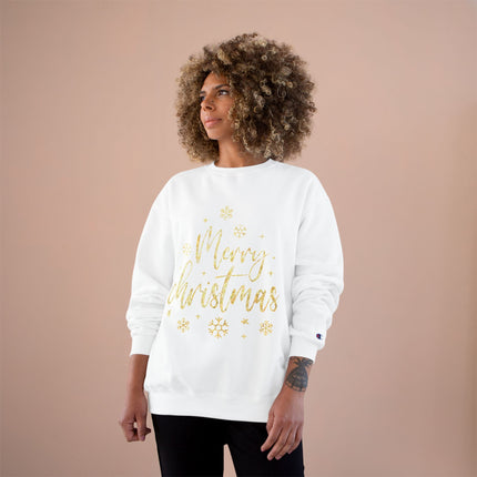 Christmas themed Champion Sweatshirt