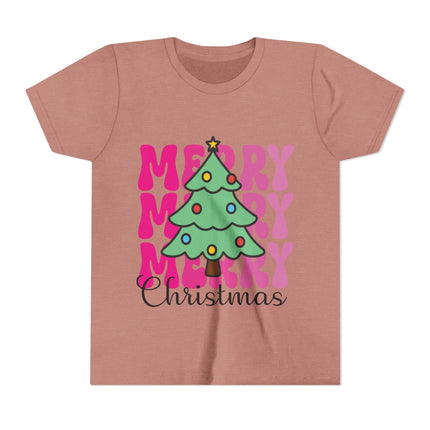Kurzärmeliges T-Shirt für Jugendliche mit Weihnachtsmotiv