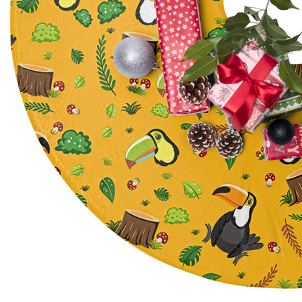Cute Birds Pattern design themed Christmas Tree Skirts