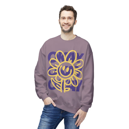 Unisex-Sweatshirt mit Rundhalsausschnitt aus mittelschwerem Softstyle-Fleece