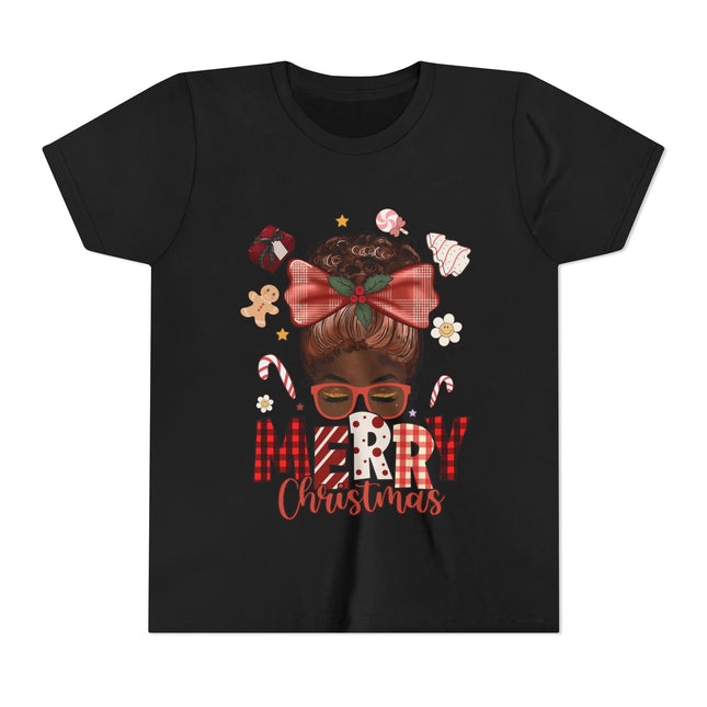 Kurzärmeliges T-Shirt für Jugendliche mit Weihnachtsmotiv