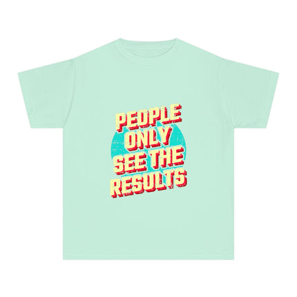 Typography themed Youth Midweight Tee