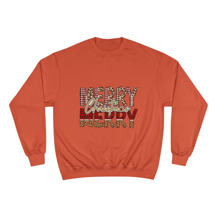 Christmas themed Champion Sweatshirt