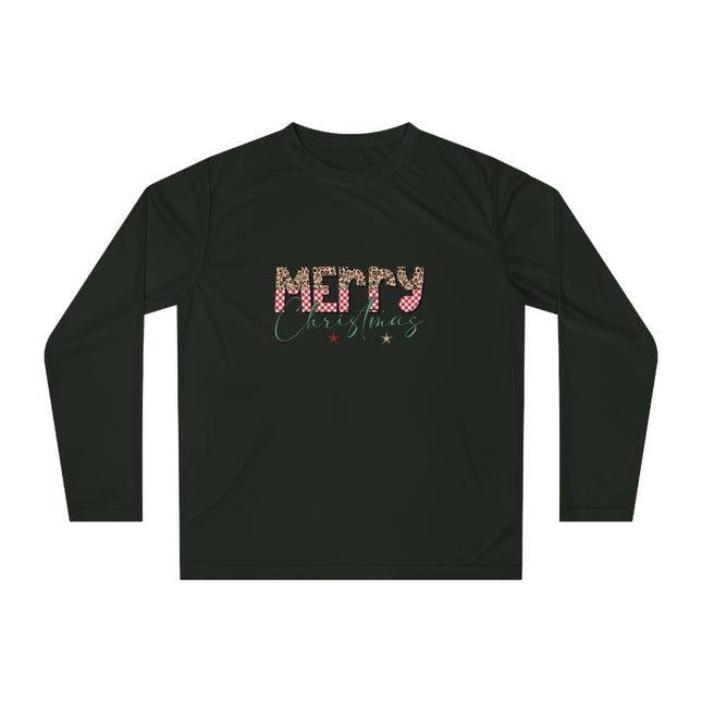 Christmas themed Unisex Performance Long Sleeve Shirt