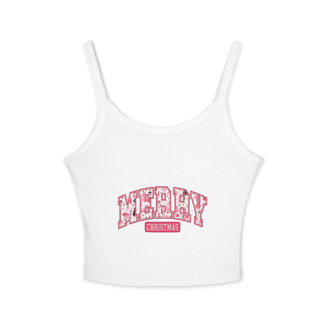 Christmas themed Women's Spaghetti Strap Tank Top