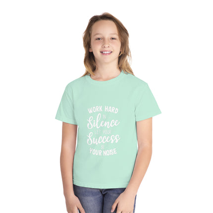 Typography themed Youth Midweight Tee