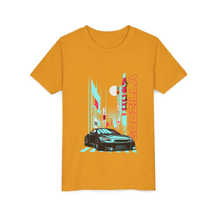 Car Enthusiast themed Youth Short Sleeve Tee