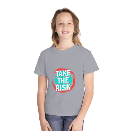 Typography themed Youth Midweight Tee