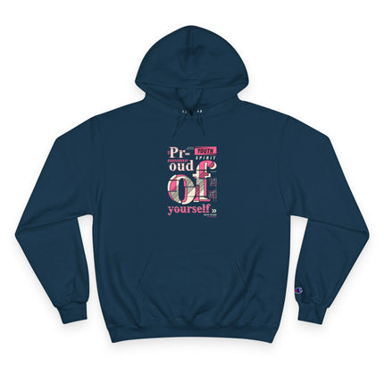 Typography themed Champion Hoodie