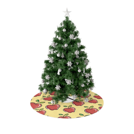 Cute Apple Pattern design themed Christmas Tree Skirts