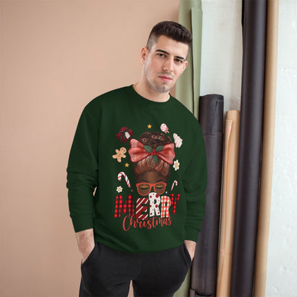 Christmas themed Champion Sweatshirt