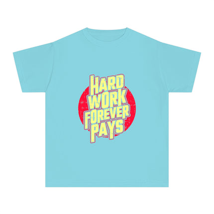 Typography themed Youth Midweight Tee
