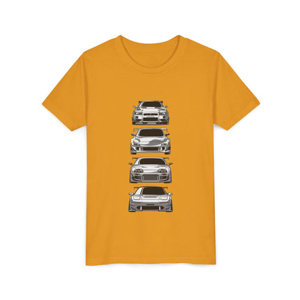 Car Enthusiast themed Youth Short Sleeve Tee