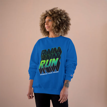 Champion-Sweatshirt mit Typografie-Motiv