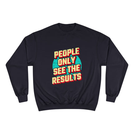 Champion-Sweatshirt mit Typografie-Motiv