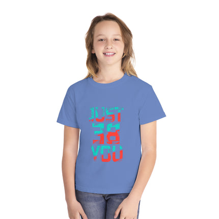 Typography themed Youth Midweight Tee