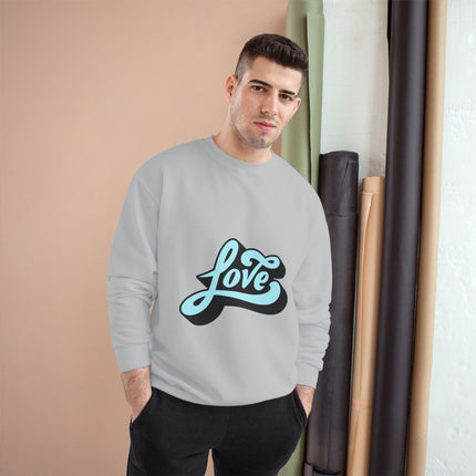 Champion-Sweatshirt mit Typografie-Motiv