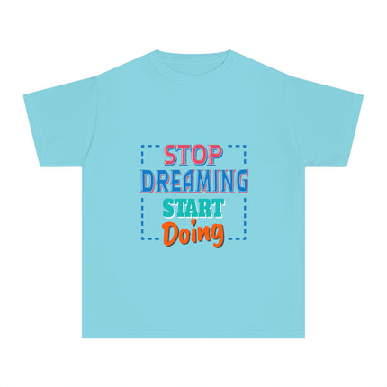 Typography themed Youth Midweight Tee
