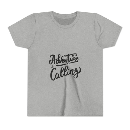 Typography themed Youth Short Sleeve Tee