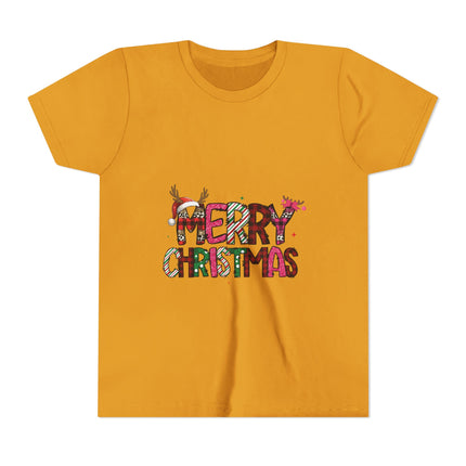 Kurzärmeliges T-Shirt für Jugendliche mit Weihnachtsmotiv