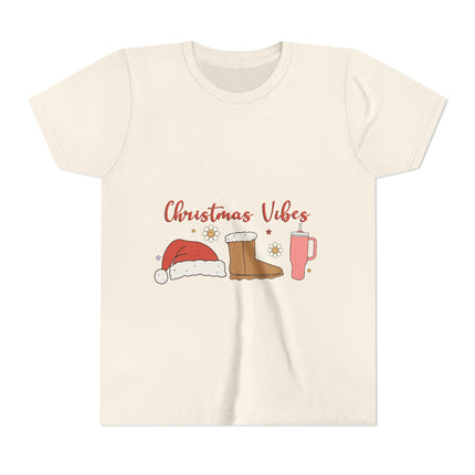 Kurzärmeliges T-Shirt für Jugendliche mit Weihnachtsmotiv