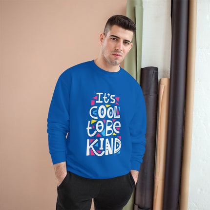 Champion-Sweatshirt mit Typografie-Motiv