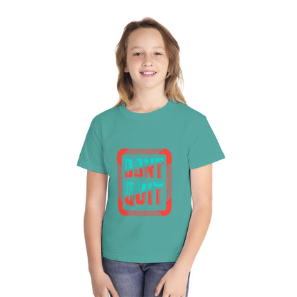 Typography themed Youth Midweight Tee
