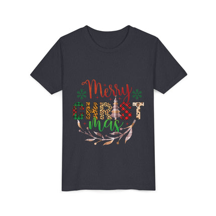 Christmas themed Youth Short Sleeve Tee
